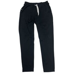 Vuori Ponto Performance Jogger Pants Men's Large Black DreamKnit Comfort Soft